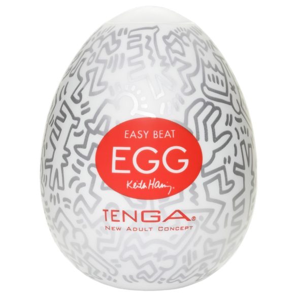 TENGA Egg Keith Haring Party - maszturbációs tojás (1db)