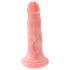 King Cock 5 dildó (13 cm) - natúr