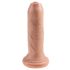 King Cock 6 - élethű dildó (15 cm) - natúr