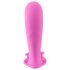 SMILE G-Spot Panty - akkus, rádiós felcsatolható vibrátor (pink)