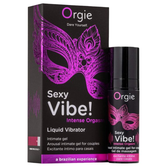 Orgie Sexy Vibe Orgasm - uniszex folyékony vibrátor (15ml)