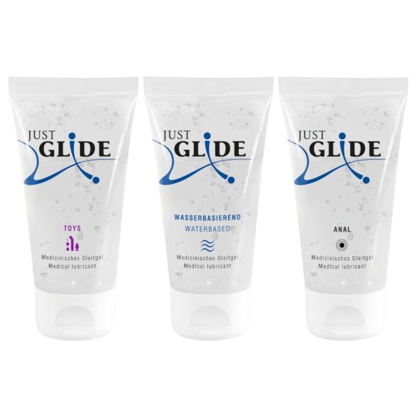 Just Glide síkosító szett (3x50ml)