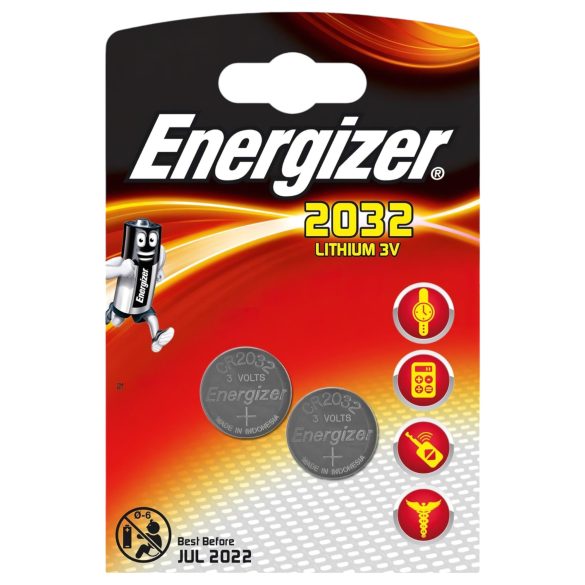 Energizer gombelem CR2032 (2db)