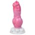 Animalorny Buldog - kutya pénisz dildó - 17cm (pink)