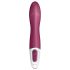 Satisfyer Big Heat - akkus, melegítő G-pont vibrátor (piros)