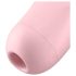 Satisfyer Curvy 2+ - okos léghullámos csiklóizgató vibrátor (pink)