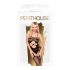 Penthouse Hot Nightfall - cikk-cakkos, nyitott necc szett (fekete)