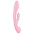 Satisfyer Triple Oh - akkus, csiklókaros vibrátor (pink)