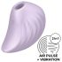 Satisfyer Pearl Diver - akkus, léghullámos csiklóvibrátor (viola)