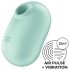 Satisfyer Pro To Go 2 - akkus, léghullámos csiklóizgató (menta)