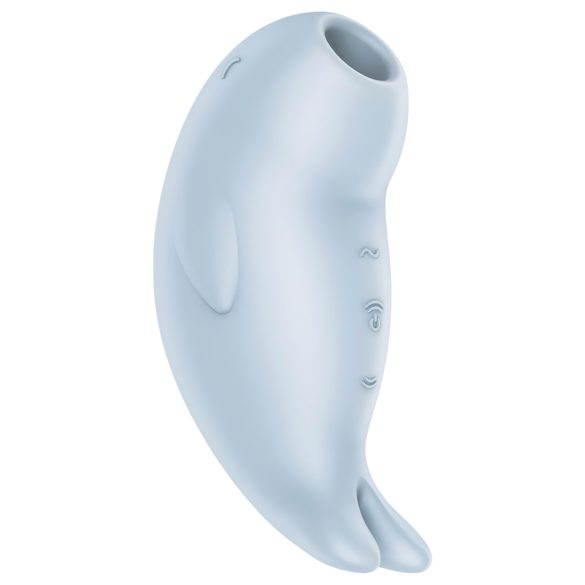 Satisfyer Seal You Soon - akkus, léghullámos csiklóizgató (kék)