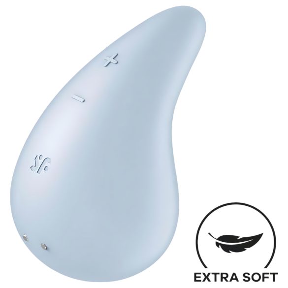 Satisfyer Dew Drop - akkus, vízálló csiklóvibrátor (kék)