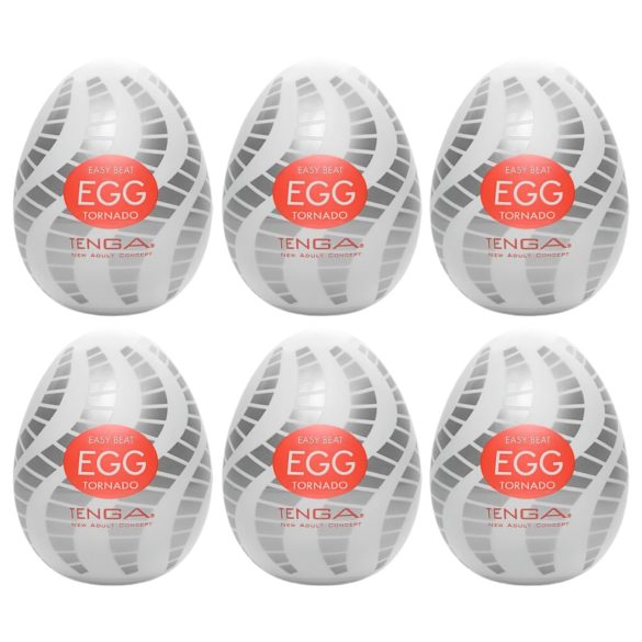 TENGA Egg Tornado - maszturbációs tojás (6db)