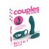 Couples Choice - 3in1 variálható vibrátor (türkiz)