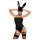 Obsessive OB7008 Sexy Bunny - nyuszilány jelmez (fekete)