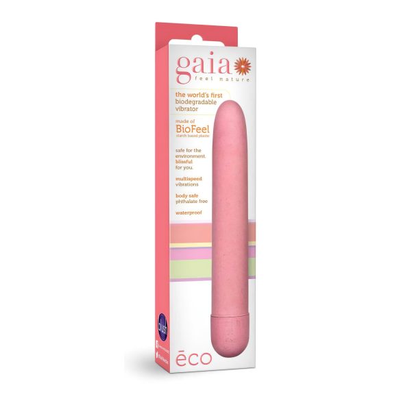 Gaia Eco L - környezetbarát rúdvibrátor (pink) - nagy