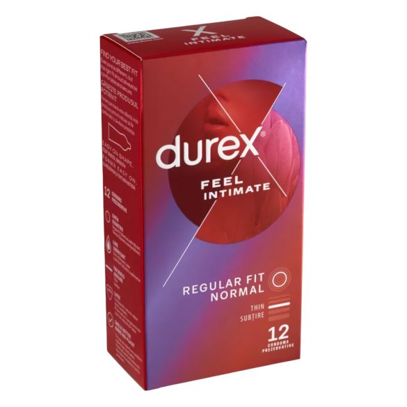 Durex Feel Intimate - vékonyfalú óvszer (12db)