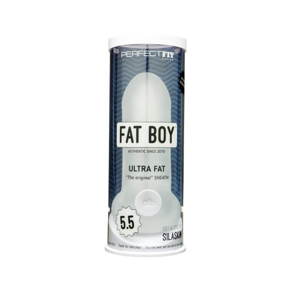 Fat Boy Original Ultra Fat - péniszköpeny (15cm) - tejfehér