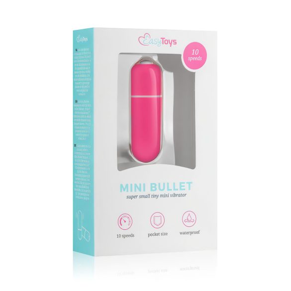 Easytoys - mini rúd vibrátor (pink)