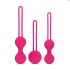 Easytoys LoveBalls - gésagolyó szett - 3 részes (pink)