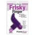 Frisky Finger - vízálló ujjvibrátor (lila)