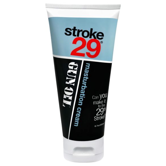 Gun Oil Stroke 29 - Maszturbációs- és masszázskrém (200ml)