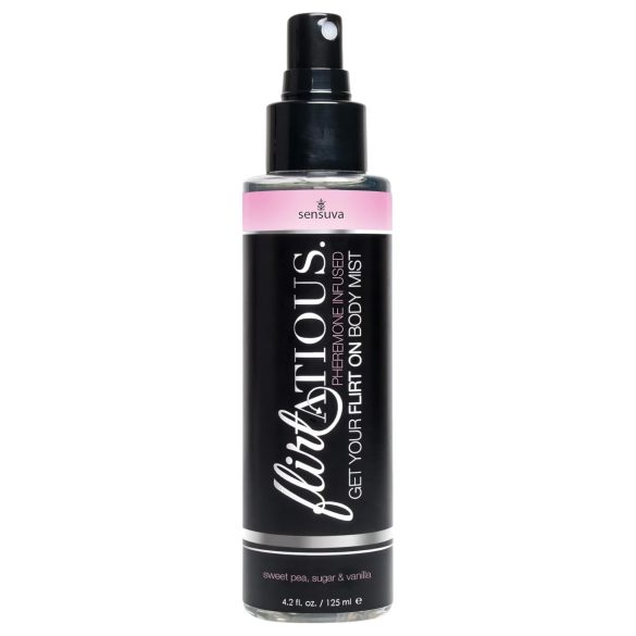 Sensuva Flirtatious - feromon testpermet - vanília-bükköny (125ml)