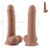 Tracy's Dog Uncut Foreskin - herés dildó (21cm) - natúr