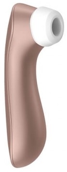 Satisfyer Pro 2+ - akkus csiklóizgató vibrátor (barna)